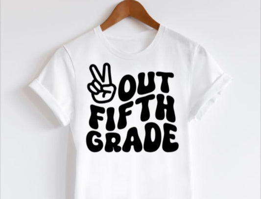 Peace Out 5th Grade