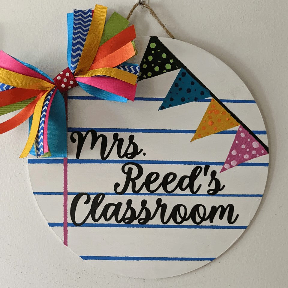 Notebook Paper - Colorful  Banner