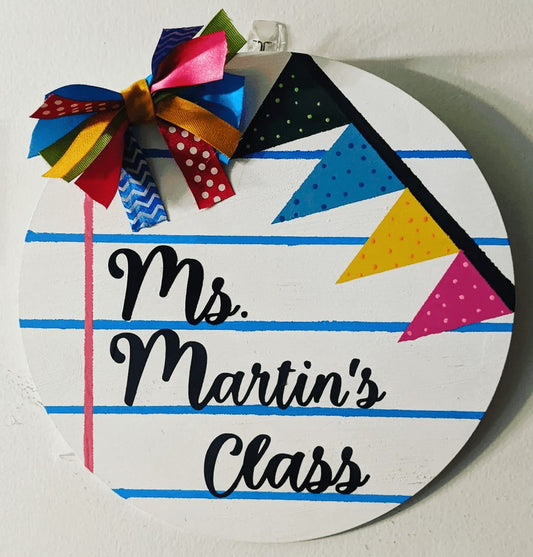 Notebook Paper - Colorful  Banner