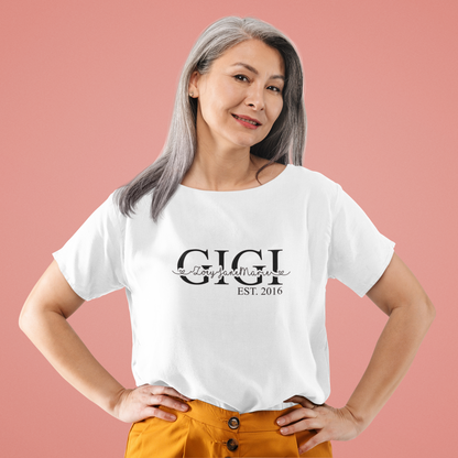 GIGI/MIMI/NANA Customizable shirt